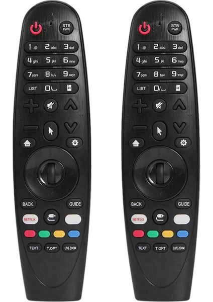 Lg Akıllı Tv AN-MR18BA AKB75375501 AN-MR19 AN-MR600 Için 2x Tv Uzaktan Kumanda Değiştirme (Yurt Dışından)