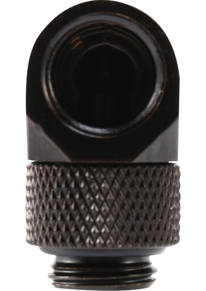 12 9mm G1/4 Iplik 90 Derece Döner Tüp Konektörü Pc Su Soğutma Siyah Için Bağlantı (Yurt Dışından)