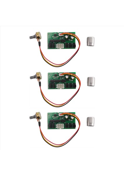 3pcs Bilgisayar Kılıf Madencisi Fan Hız Denetleyicisi 8 Kanallı Fan Hub Pwm Güçlü Şiddet Fan Denetleyicisi DC12V (Yurt Dışından)