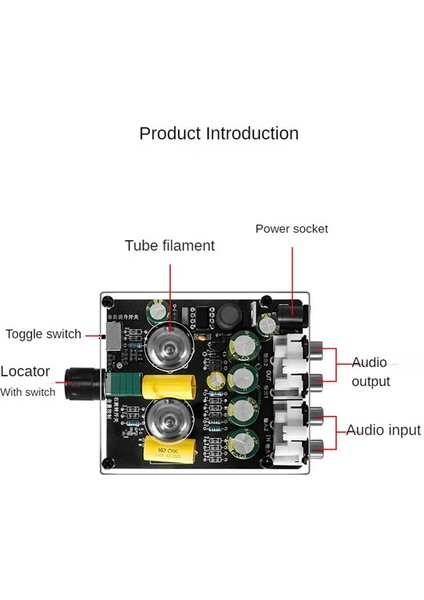 Dc Bitmiş Tahtası 6k4 Tüpler Boost Sürüm Preamp Kartı Amplifikatörü Hıfı Tüp Öncelik Kart (Yurt Dışından) modelleri