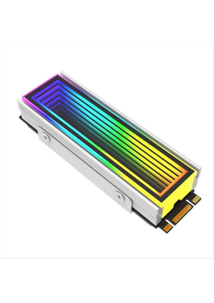 M 2 Argb Bilgisayar Radyatörü 2280 SSD M2 Radyatör Pc Rgb M 2 Nvme Soğutur Sıraması Sonra Sonressik Abyss Etkisi Gümüş (Yurt Dışından) fiyatları