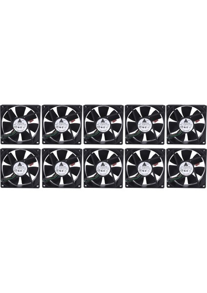 10PCS 90 x 90 x 25MM Dc 12V 0 60A 4 Pimli Bilgisayar Cpu Soğutma Fanları (Yurt Dışından)