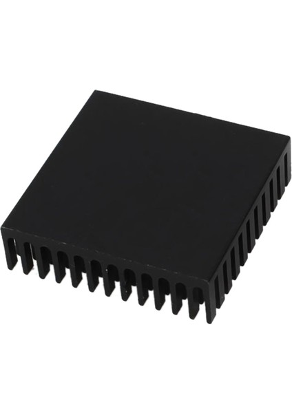 6 x Siyah Alüminyum Radyatör Isı Lavabo Isı Batak 40 x 40 mm x 11 mm (Yurt Dışından) fiyatları