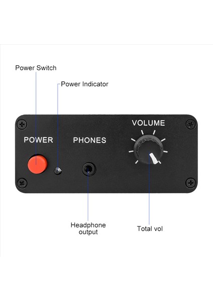 3x AU-10X NE5532 Ses Sinyal Önsözlü Kulaklık Ön Amp Kapılığı Kazanma 20DB Rca 3 5mm Hacim Kontrol Tonu Dc 12V (Yurt Dışından) fiyatları