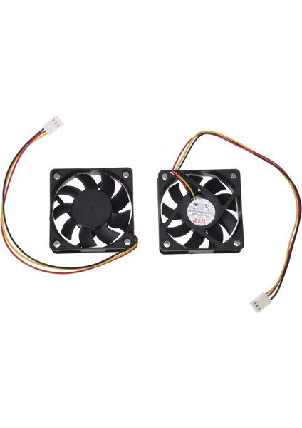 60MM 6cm Dc 12V 3 Pin Bilgisayar Kılıfı Cpu Soğutucu Soğutma Fanı Siyah 4 Pc (Yurt Dışından) fiyatları