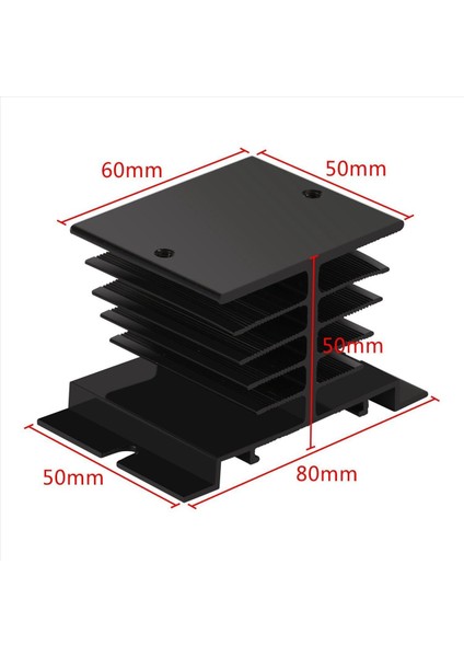 Katı Hal Rölesi Isı Lavabosu 15PCS Alüminyum Soğutucu Pid Sıcaklık Kontrolör Ssr-10 25 40A Için Isı Lavabosu (Yurt Dışından) modelleri