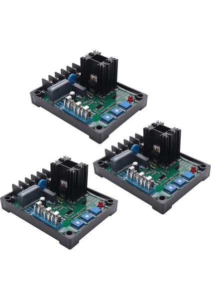 3x GAVR-8A Avr Jeneratör Otomatik Voltaj Regülatör Modülü Evrensel Avr Jeneratör Iyi Çalışıyor (Yurt Dışından)