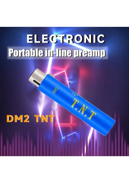 Dm2 Dinamit Aktif Sıralı Mikrofon PREAMP+30DB Için Değiştir Dm2 T N T Mic Preamp Için Güçlü Anti-Müdahale Kazanın (Yurt Dışından) fırsatları