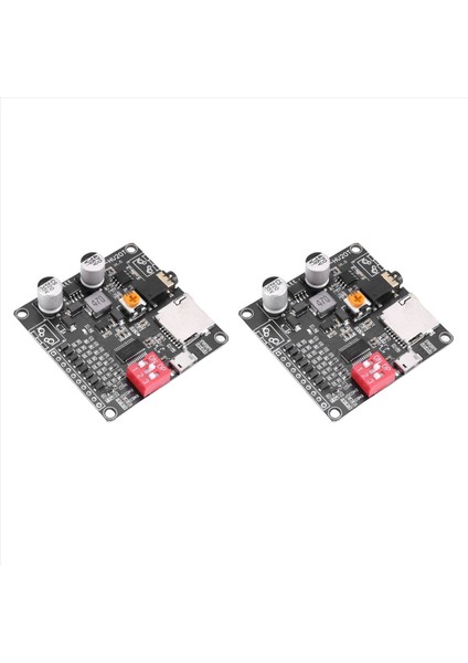 2x DY-HV20T 12V/24V Güç KAYNAĞI10W/20W Sesli Oynatma Modülü Mikro Sd Kart Mp3 Müzik Çalar Arduino Için (Yurt Dışından)