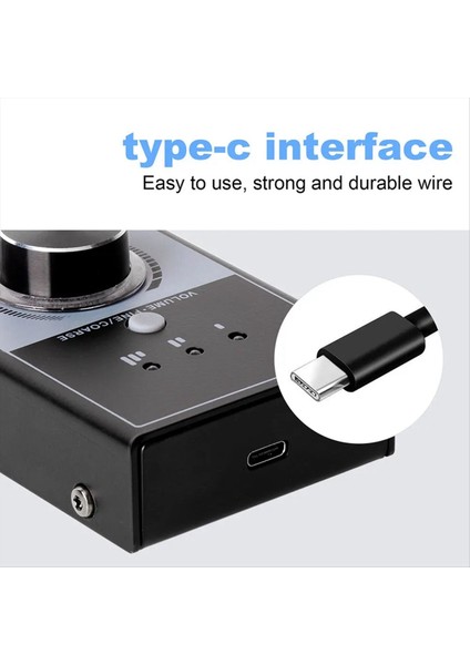 Ses Kartı Bilgisayar Çoklu Medya Hacim Denetleyicisi Ses Arabirimi Pc Dizüstü Bilgisayarı Android Akışı Video Sessiz Kontrol (Yurt Dışından)