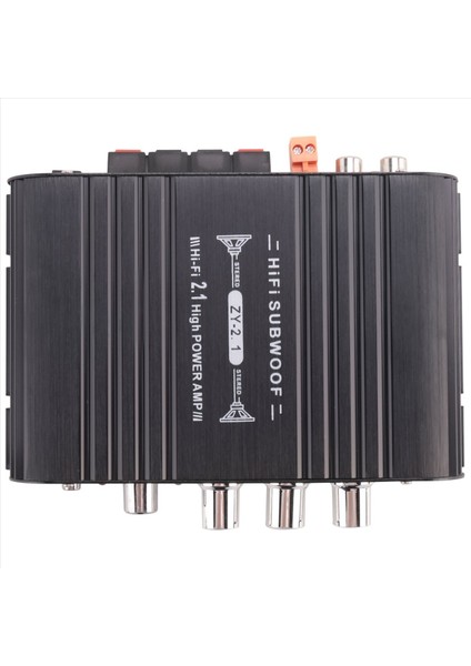 ST-838 Hıfı Amplifikatör 2 1 Kanal Araç Mp3 Mini Amp Aux Giriş Yüksek ve Düşük Bas Ayarı Süper Bas 20WX2+40W Amplifikatör (Yurt Dışından) indirimleri