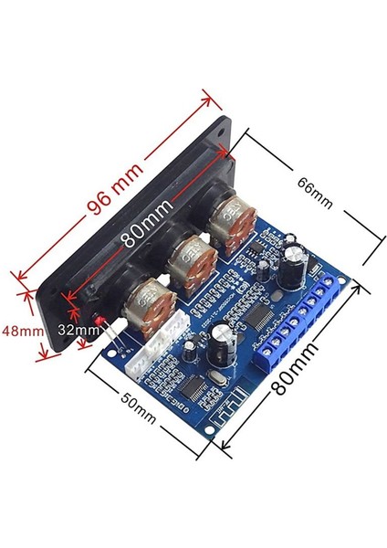 Bt5 0 2 1 Kanal Dijital Amplifikatör Kartı+Aux Kablosu+Uzaktan Kumanda 2X25W+50W Subwoofer Sınıf D Amplifikatör Kartı DC12-20V (Yurt Dışından) indirimleri