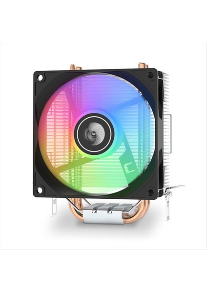 A200 Çift Isılı Boru Hava Soğutma Radyatörü Çok Platform Sessiz Cpu Radyatör 92MM Rgb Sessiz Fan ile Cpu Soğutucu (Yurt Dışından)