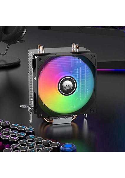 A200 Çift Isılı Boru Hava Soğutma Radyatörü Çok Platform Sessiz Cpu Radyatör 92MM Rgb Sessiz Fan ile Cpu Soğutucu (Yurt Dışından) fiyatları