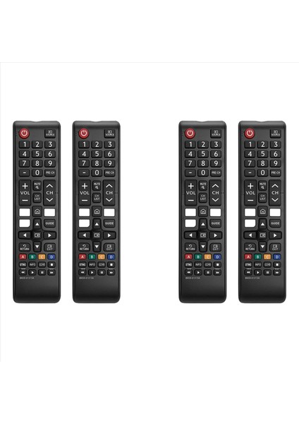 Tüm Samsung Tv Uzaktan Kumandası Için 2x Universal Remote Tüm Samsung Smart Tv LED LCD Hdtv 3D Seri Tv Için Uyumlu Yedek (Yurt Dışından) modelleri