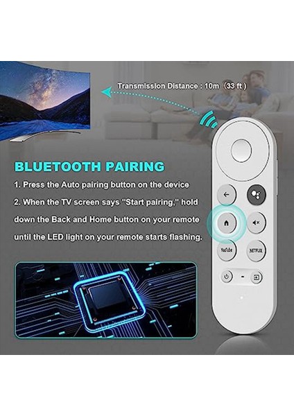 2x Yedek G9N9N Voice Bluetooth Ir Google Tv Için Uzaktan Kumanya Googlerechromecast 2020 W3JD (Yurt Dışından) indirimleri