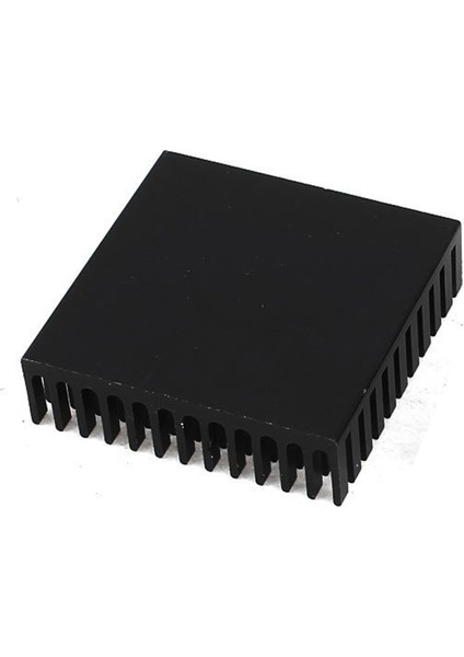 4x Siyah Alüminyum Radyatör Isı Lavabo Isı Batak 40 x 40 mm x 11 mm (Yurt Dışından) fiyatları