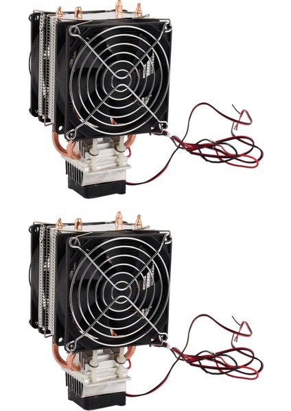 2x 12V 6A Termoelektrik Peltier Semikondüktör Soğutucu Soğutucu Soğutma Sistemi Kit Soğutucu Fan Hava Soğutma (Yurt Dışından)