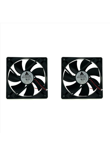 2x Soğutucu Fan AFB1212SH 12025 Dc 12V 0 80A Soğutma Fanı 120X120X25MM Çift Top Rulman Madencilik Için 3400 Rpm 113CFM Fan (Yurt Dışından)