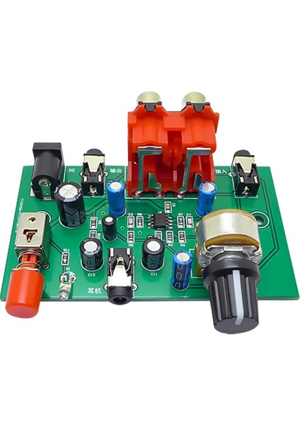 AU-10X NE5532 Ses Sinyal Önsözlü Kulaklık Ön Amp Kartı Kazanç 20DB Rca 3 5mm Hacim Kontrol Tonu Dc 12V (Yurt Dışından) fırsatları