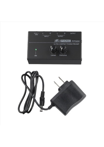 Bas Tiz Denge Hacmi Ayarlı Ultra Kompakt Fono Preamp PP500 PPP500 Ön Ampto Preamp Preampfificador Abd Fişi (Yurt Dışından)