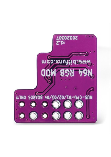 N64 Ntsc Konsolları Için N64 Rgb Mod+Rgb Kablosu Nintendo 64 Ntsc Modifiye Rgb Çıkış Modülü Için Rgb Modül Çipi (Yurt Dışından) modelleri