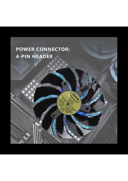 88MM Gpu Soğutucu Grafik Kart Fan Redeon Aorus RX580/570 Gıgabyte GV-RX570 Aorus GV-RX580AORUS (Saat Yönünün Tersine 2) (Yurt Dışından) fırsatları
