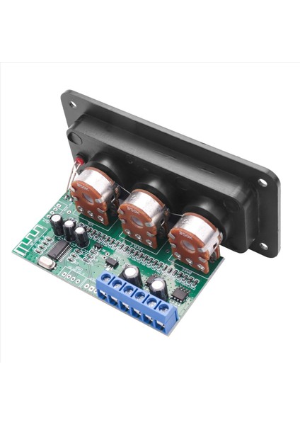 Bluetooth Amplifikatör Güç Ses Kartı 20WX2 Stereo Amp Ses Amplifikatörleri Aux U Disk Kodlayıcı Tiz Bas Ayarı (Yurt Dışından) modelleri