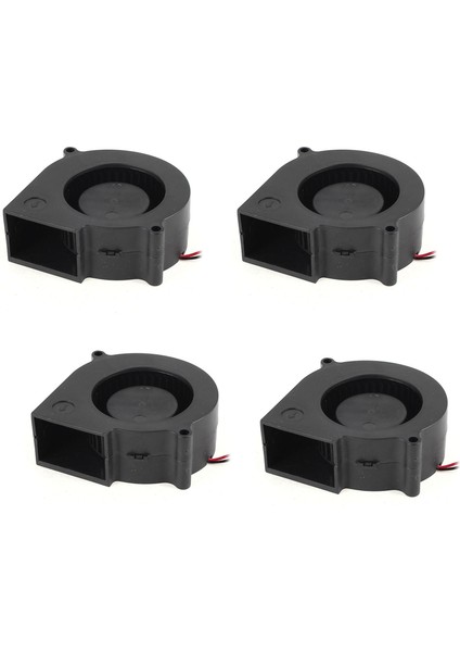 4pcs 75 mm x 30 mm 2 Pin Dc 12 V Fırçasız Fan Bilgisayar Bilgisayar Soğutma Fanı (Yurt Dışından)