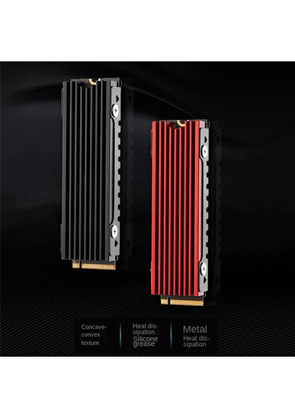 M 2 2280 Nvme Wıstfınk M 2 SSD Soğutma Soğutma Ped M2 2280 SSD Kırmızı Için Termal Ped ile Alüminyum Dispiderasyon (Yurt Dışından) modelleri