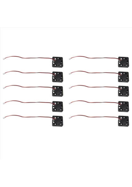 10 Adet 40MM x 10MM 0 12A 2pin 5V Dc Fırçasız Kolu Yatak Soğutma Fanı (Yurt Dışından)