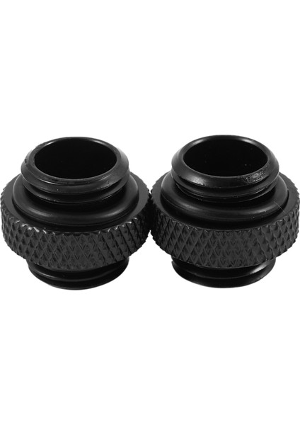 2pcs G1/4 Mini Harici Iplik Erkek Ila Erkek Su Soğutma Döner Takma Adaptör Su Soğutma Konnektörü Radyatör Bileşenleri Siyah (Yurt Dışından) fiyatları
