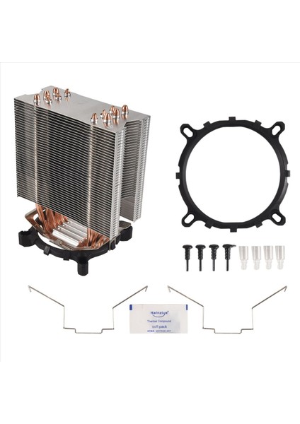 Fansız Cpu Soğutucu 12CM Fan 6 Bakır Heatpipes Lga Için Fansız Soğutma Radyatörü 1150/1151/1155/1156/775 Amd (Yurt Dışından) fırsatları