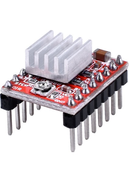 5pcs A4988 Üstü Stepper Motor Sürücü Modülü 3D Yazıcı Reprap Için Isı Lavabosu Uygun (Yurt Dışından) indirimleri