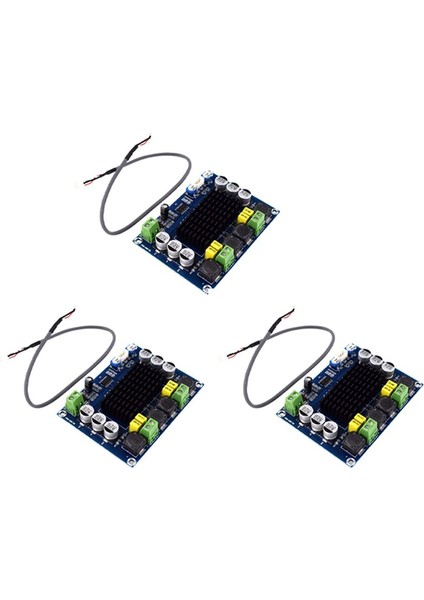 3x TPA3116D2 TPA3116 Çift Kanallı Stereo Yüksek Güçlü Dijital Sesli Güç Amplifikatör Kartı 2X120W Amplifikador Dıy XH-M543 (Yurt Dışından)