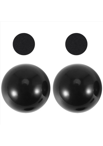 2 Adet Dizüstü Bilgisayar Dizüstü Bilgisayar Siyah Antiskid Serin Top Soğutucu Stand Ped (Yurt Dışından)