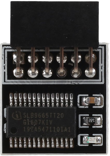 Tpm 2 0 Şifreleme Güvenlik Modülü Uzak Kart LPC-12PIN Modülü Gıgabyte 12PIN Lpc Tpm2 0 Lpc 12 Pın Güvenlik Modülü (Yurt Dışından)