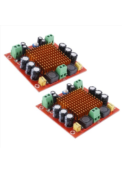 2x XH-M544 Dc 12V 24V 150W TPA3116DA TPA3116 D2 Mono Kanal Dijital Güç Ses Amplifikatörü Amp Kayı (Yurt Dışından)