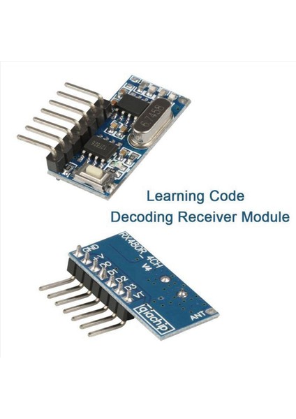 2x Kablosuz RX480E-4WQB 433MHZ Rf Modül Verici ve Alıcı 3 Set 4 Kanal Çıktı Bağlantı Kiti Uzaktan Kumanda (Yurt Dışından) fiyatları