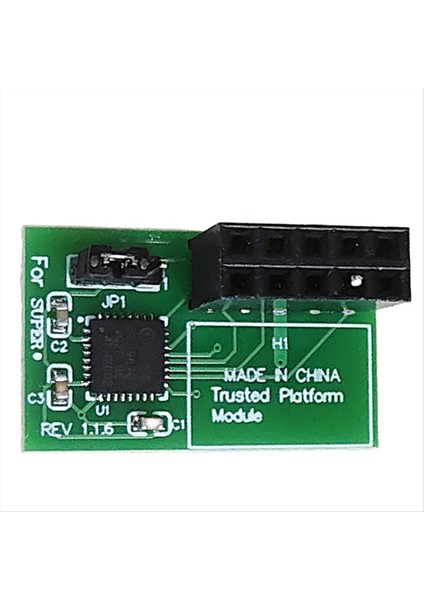 1 Pc 10 Pin Spı Tpm 2 0 Modül Supermicro AOM-TPM-9670H Için Güvenilir Platform (Yurt Dışından) indirimleri