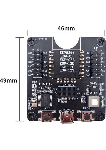 ESP8266 Test Çerçevesi Brülör Geliştirme Kurulu ESP-12F ESP-07S ESP-12E ESP-01S ESP12S Için Wifi Modül Desteği (Yurt Dışından) modelleri