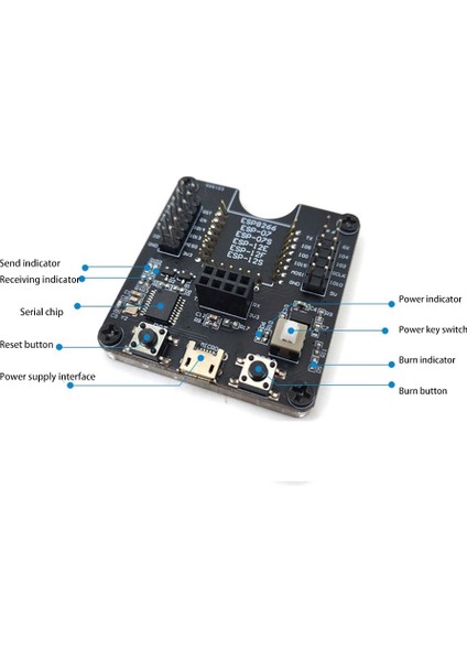 ESP8266 Test Çerçevesi Brülör Geliştirme Kurulu ESP-12F ESP-07S ESP-12E ESP-01S ESP12S Için Wifi Modül Desteği (Yurt Dışından) fırsatları