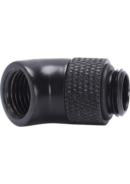 G1/4 Vida Dişi 45 Derece Dirsek Döner Pirinç-Adaptör Erkek Ila Dişi Konnektör Uydurma Bilgisayar Pc Su Soğutma Sistemi Siyah (Yurt Dışından) fiyatları