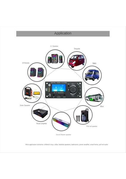 Mp3 Kodlayıcı Kart Mikrofon Işlev Amplifikatör Kartı Araba Ses Dekaret Aksesuarları Amplifikatör Kartı Modülü (Yurt Dışından)