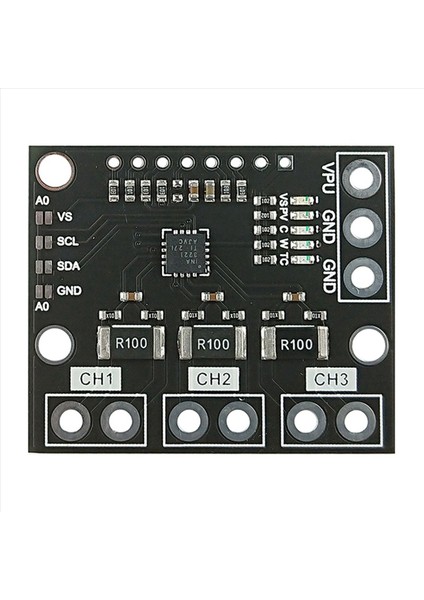 5x I2C Smbus INA3221 Üç Kanallı Şant Akım Güç Kaynağı Voltaj Monitör Sensör Kartı Modülü INA219&#39 U Değiştirin (Yurt Dışından) modelleri