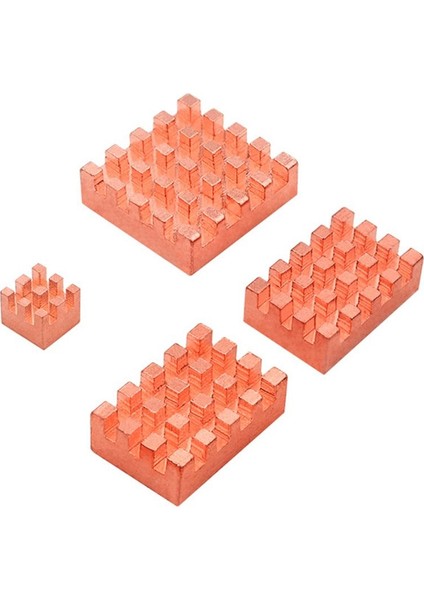 Turuncu Pı 5 Anakart Isı Batağı Geliştirme Kartı Isı Iletim Soğutma Radyatörü Yapıştırıcı ile Birlikte Gelir (Yurt Dışından)