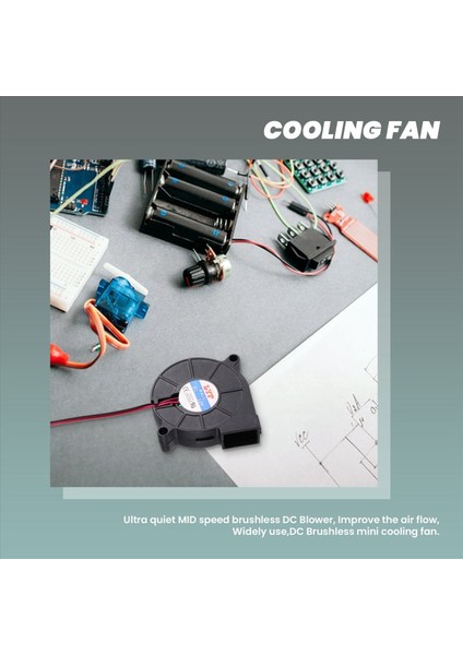 50MMX15MM 3500RPM Fırçasız Dc Soğutma Üfleyici Fanı 12V 0 16A (Yurt Dışından) modelleri