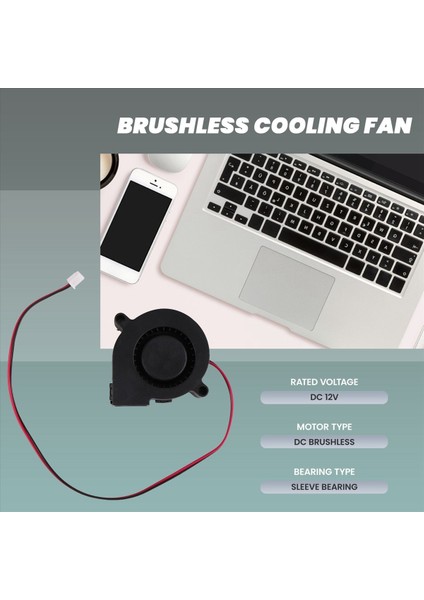 50MMX15MM 3500RPM Fırçasız Dc Soğutma Üfleyici Fanı 12V 0 16A (Yurt Dışından) fırsatları