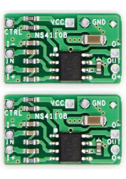 2pcs Diferansiyel Amplifikatör Kartı 18W Dijital Sınıf D/ab NS4110B Voltaj 6-14V Ses Güç Amplifikatörü (Yurt Dışından)