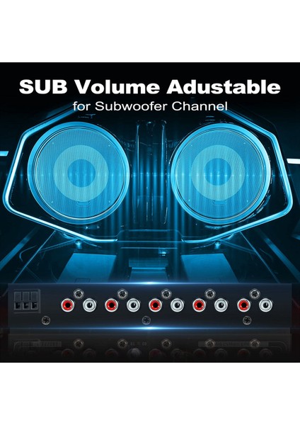 7-Bantlı Araba Ses Ekolayzır Ayarlanabilir 7 Bant Eq Otomobil Amplifikatörü Cd/aux Girişi Seçme Anahtarı Siyah (Yurt Dışından) indirimleri